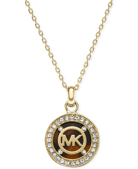 michael kors gold jewelry set|Michael Kors necklaces for women.